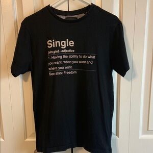 Freedom Black Graphic Tee